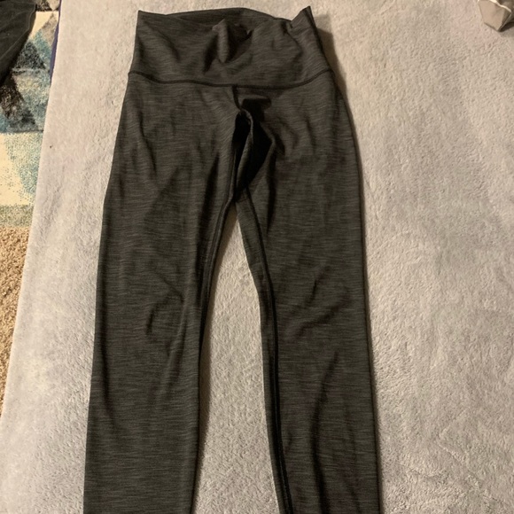Lululemon Full Length Heathered Luxtreme Leggings - Picture 2 of 4